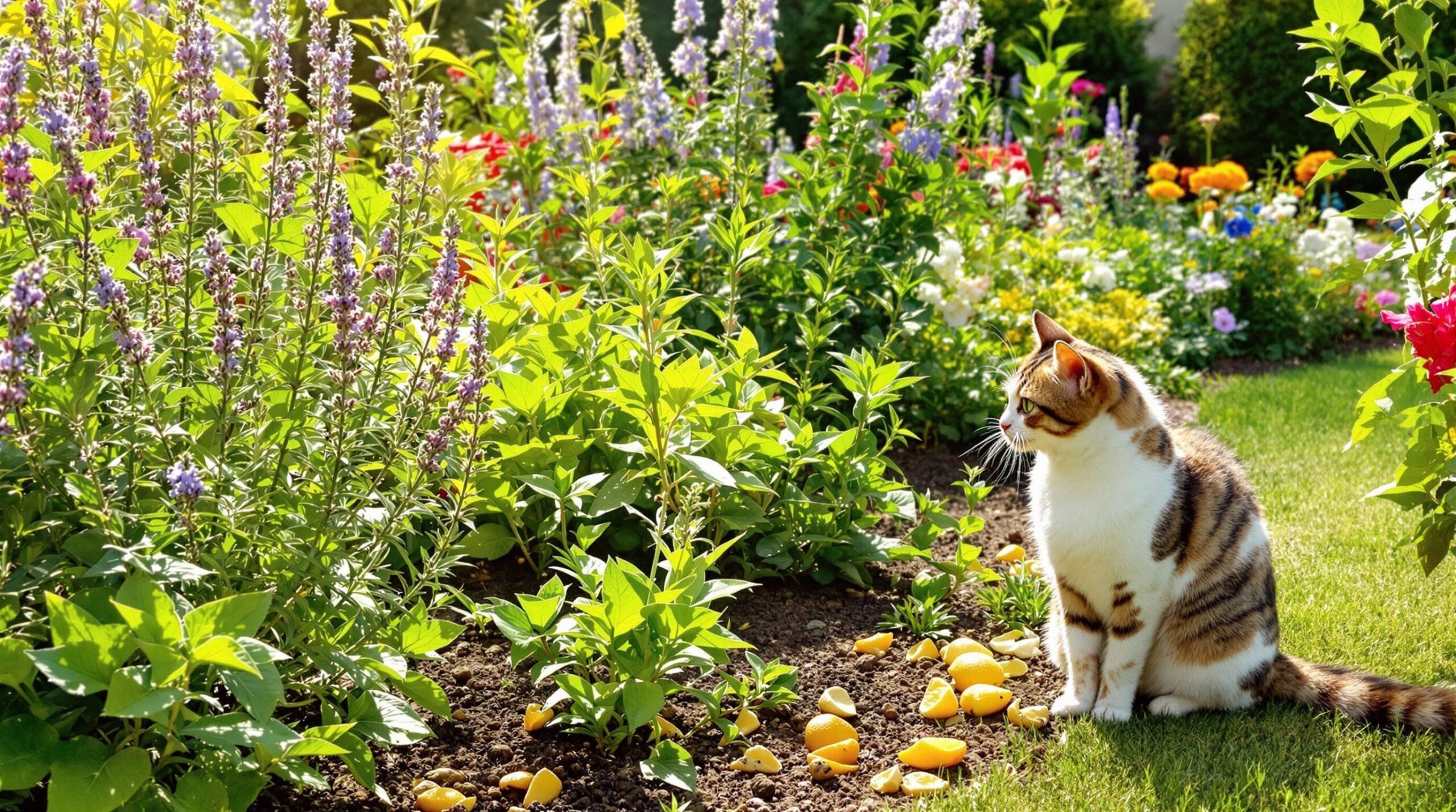 wie vertreibt man katzen dauerhaft aus dem garten